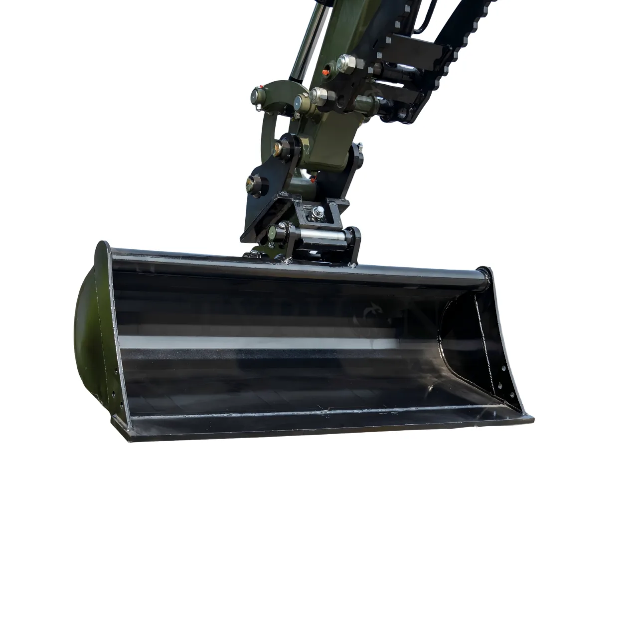 1000mm Leveling Bucket Attachment Digging Bucket USA For TERROR XXV and other 2.1-3 Ton Mini Excavators
