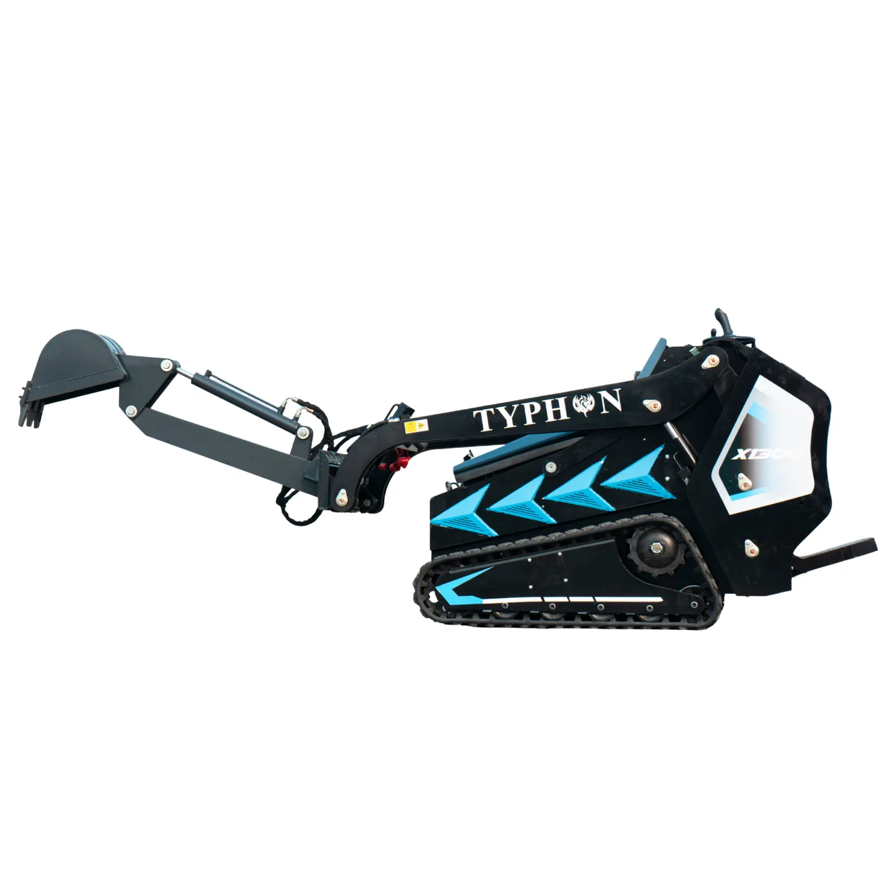 TYPHON Digger Attachment for Mini Skid Steer STOMP X1300 & STOMP 509 - Image 2