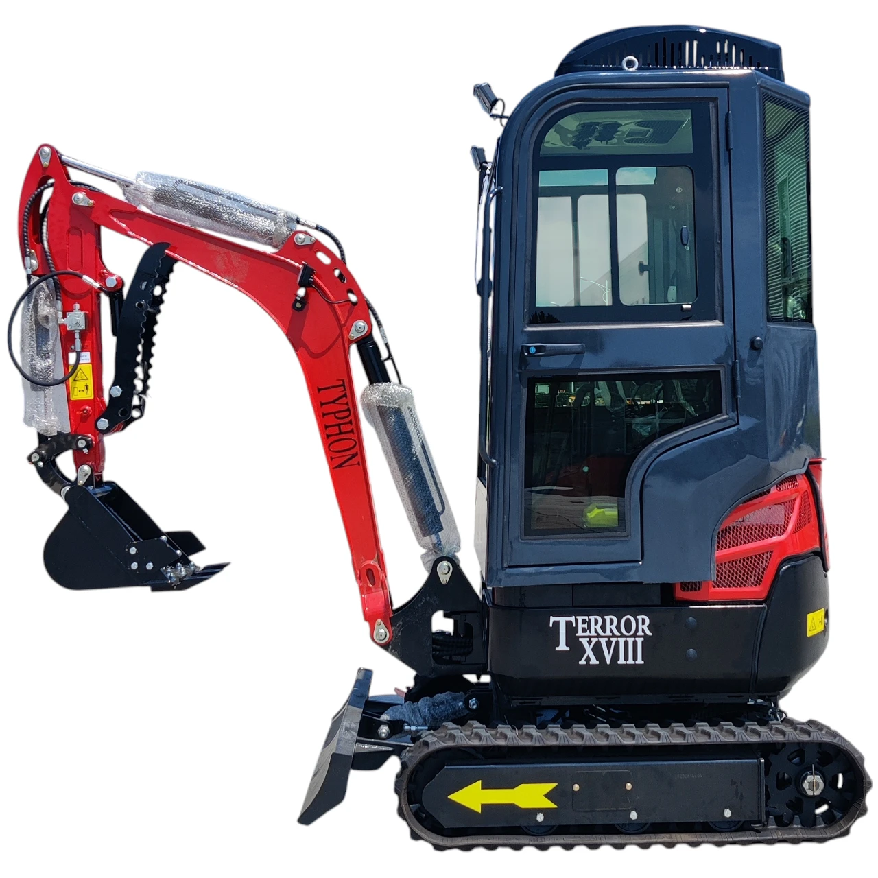 TYPHON TERROR XVIII Prestige 2 Ton Mini Excavator, KUBOTA Diesel Engine USA - Image 3