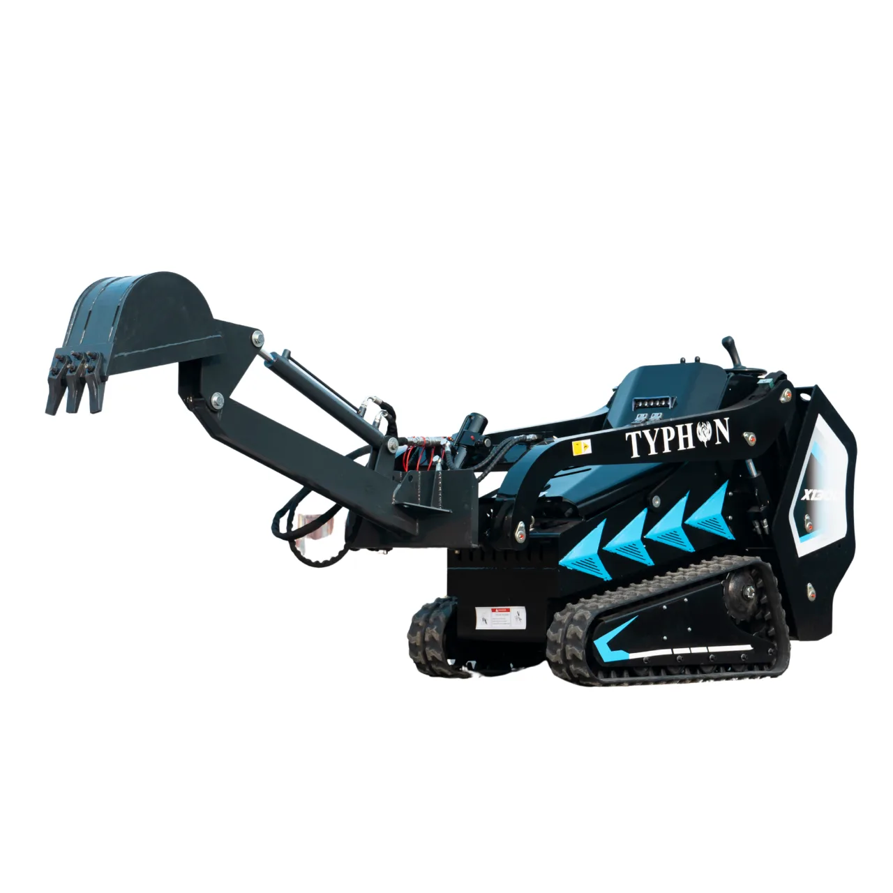 TYPHON Digger Attachment for Mini Skid Steer STOMP X1300 & STOMP 509 - Image 3