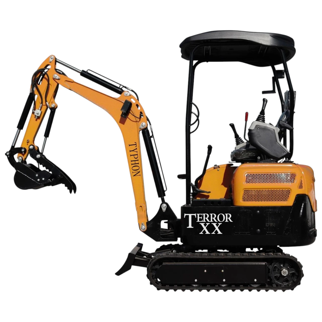 2025 4,000 lb TYPHON TERROR XX Mini Excavator Rubber Track with Kubota D902 Diesel Engine USA - Image 4