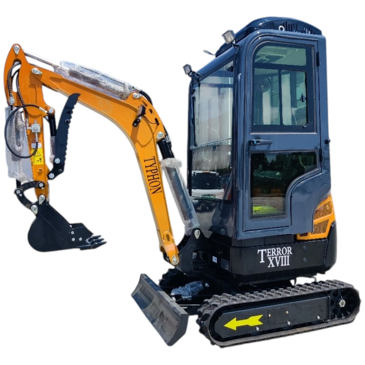 TYPHON TERROR XVIII Prestige 2 Ton Mini Excavator KUBOTA Diesel Engine USA - Image 4