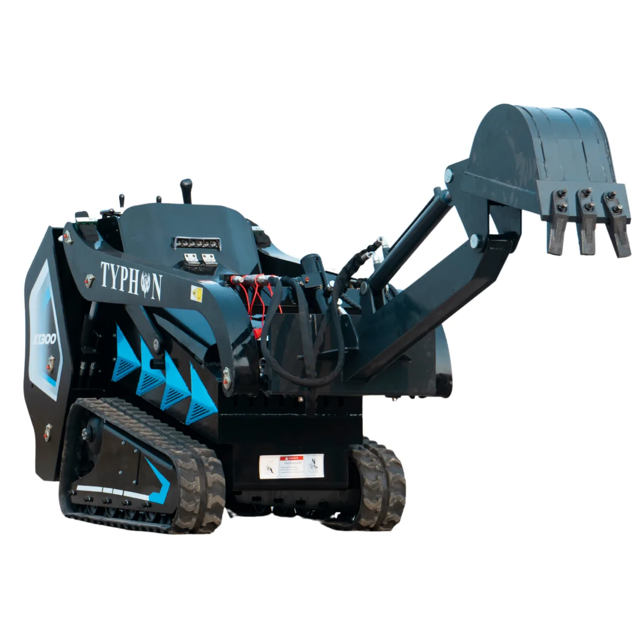 TYPHON Digger Attachment for Mini Skid Steer STOMP X1300 & STOMP 509 - Image 4