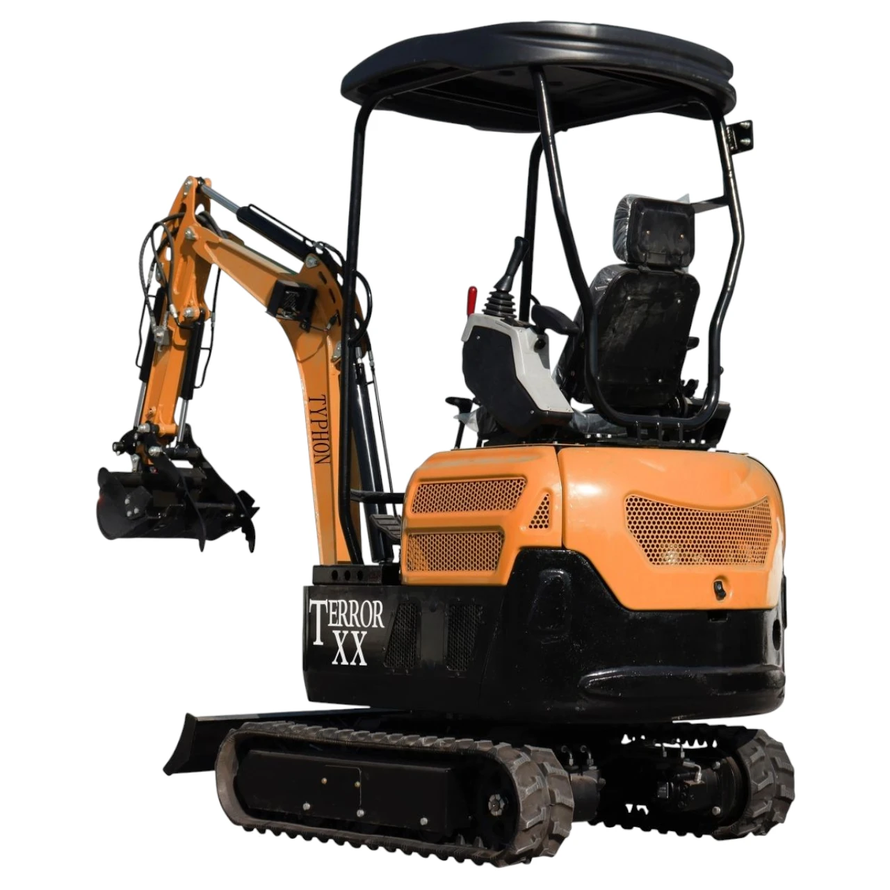 2025 4,000 lb TYPHON TERROR XX Mini Excavator Rubber Track with Kubota D902 Diesel Engine USA - Image 5