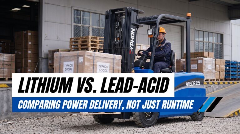 Lithium vs. Lead-Acid: Comparing Power Delivery, Not Just Runtime