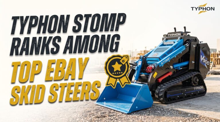 TYPHON STOMP Ranks Among Top eBay Skid Steers
