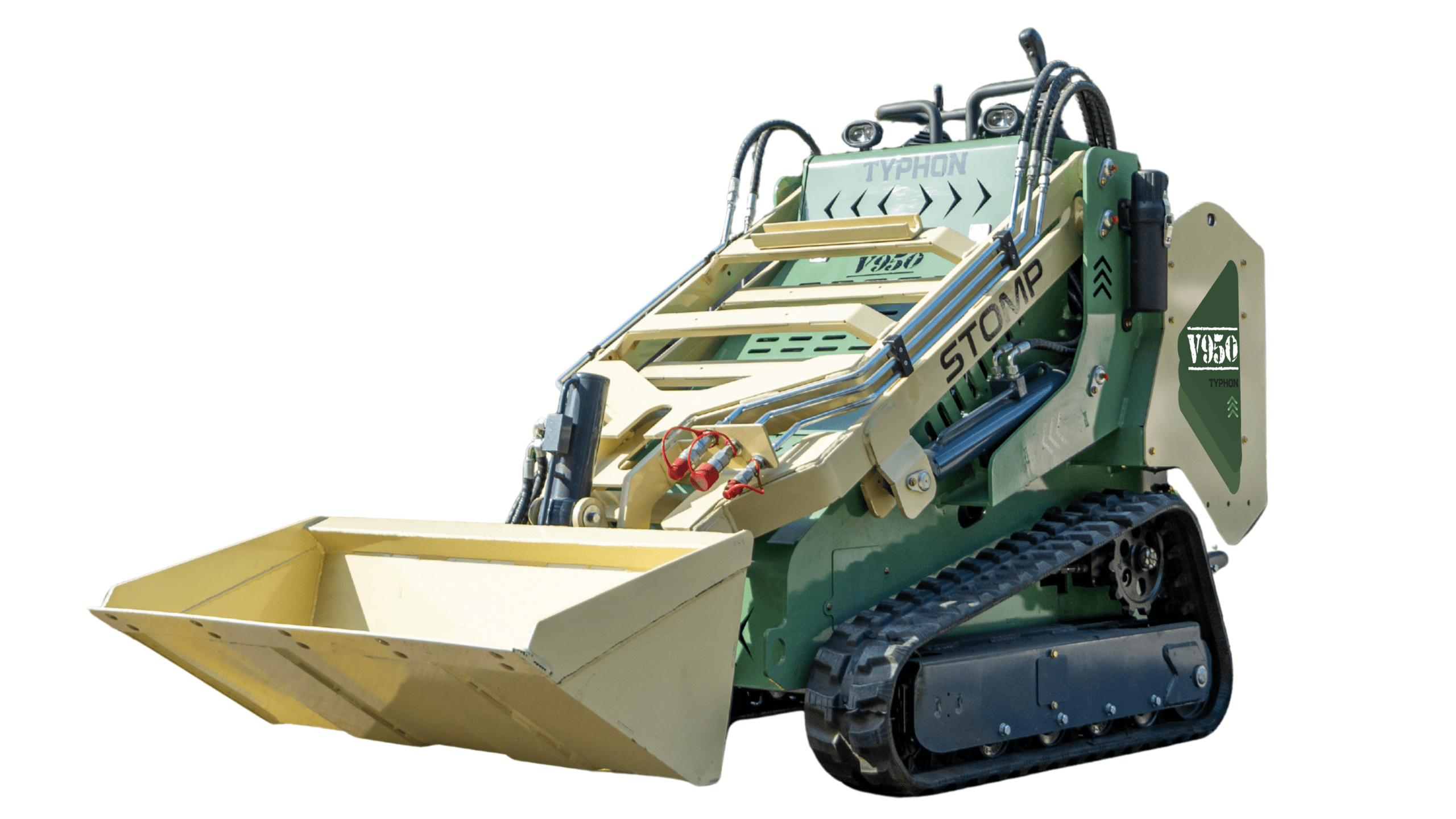 Stomp V950 Track Loader Skid Steer Loaders for sale from StoneKrusher official image source stonekrusher.com