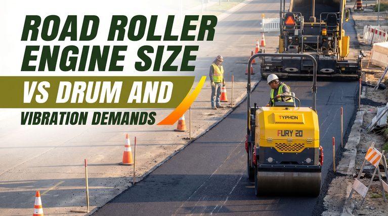 Road Roller Engine Size vs Drum and Vibration Demands