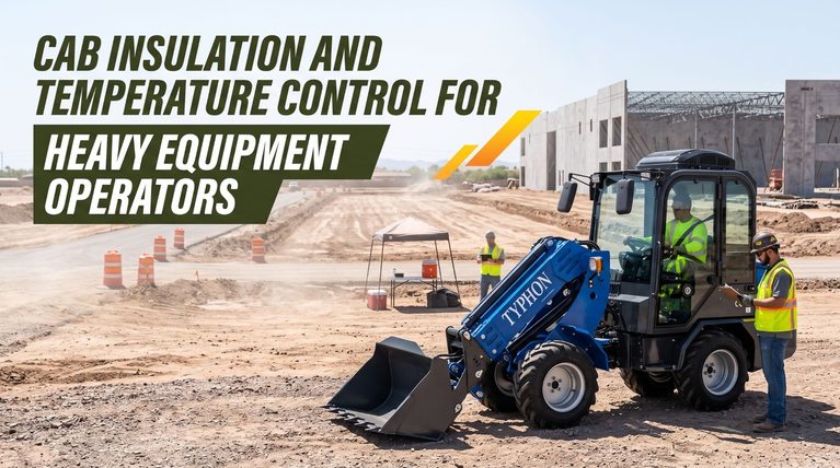 Cab Insulation and Temperature Control for Heavy Equipment Operators