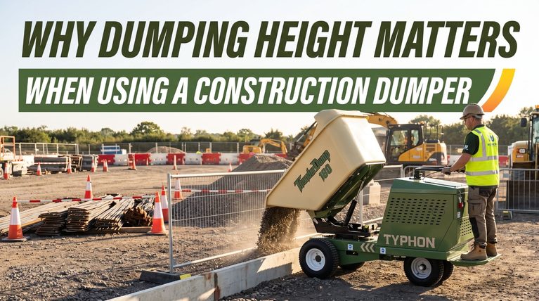 Why Dumping Height Matters When Using a Construction Dumper